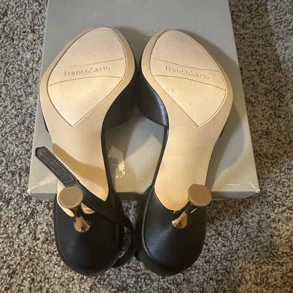L- Rosie Black with box 8 1/2 M- Franco Sarto - Picture 4 of 5